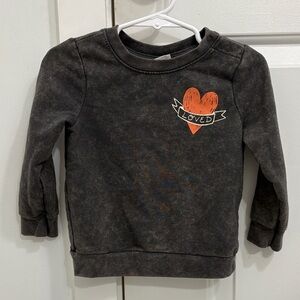 VALENTINE’S DAY Cat & Jack Sweatshirt with Heart